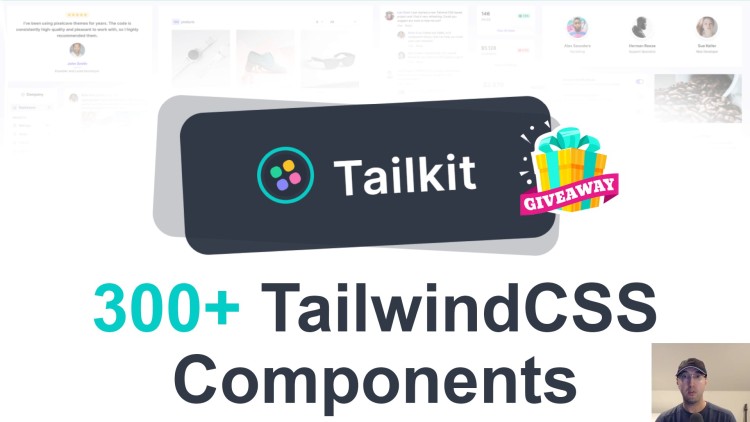 Reviewing Tailkit (300+ Tailwind Components) and Giving Away 2 Copies ...