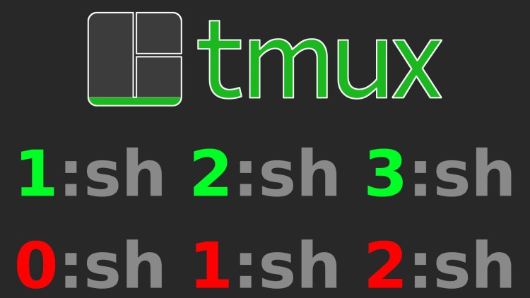 Start Your Tmux Window and Pane Index Count at 1 Instead of 0 — Nick  Janetakis