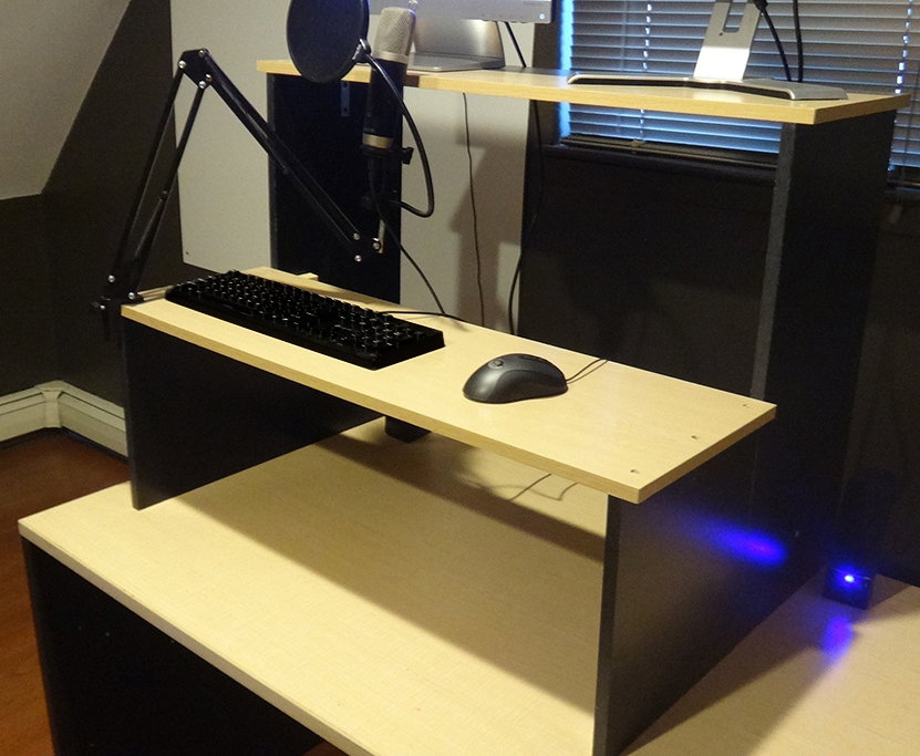 Build A Home Made Standing Desk For 50 Dollars In 10 Easy Steps