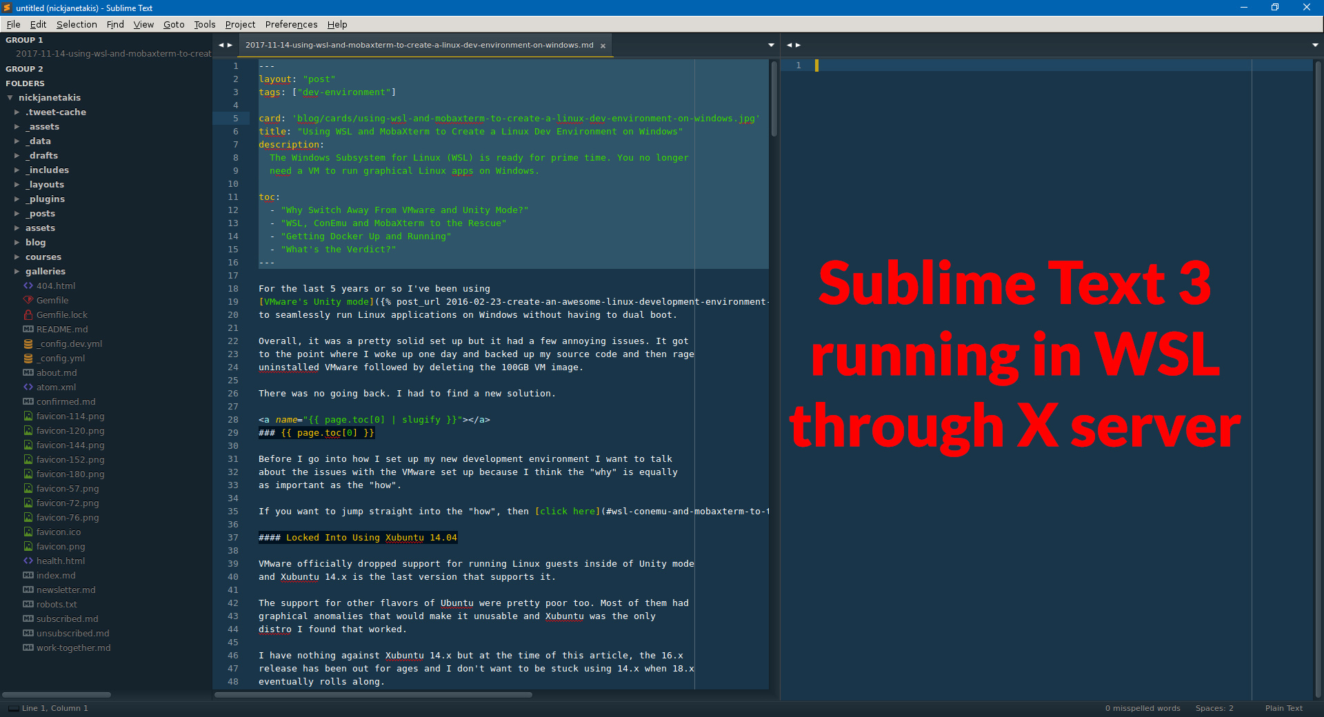 sublime text sftp set up new server not working